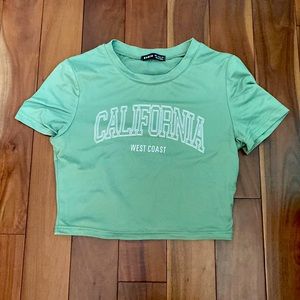 shein cropped t-shirt